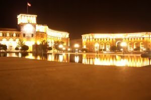 Yerevan w nocy